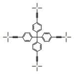 Benzene, 1,1',1'',1'''-methanetetrayltetrakis[4-[2-(trimethylsilyl)ethynyl]-