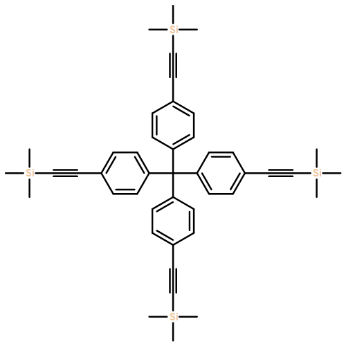 Benzene, 1,1',1'',1'''-methanetetrayltetrakis[4-[2-(trimethylsilyl)ethynyl]-