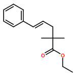 4-Pentenoic acid, 2,2-dimethyl-5-phenyl-, ethyl ester, (4E)-