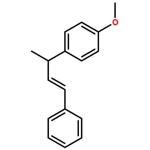 Benzene, 1-methoxy-4-[(2E)-1-methyl-3-phenyl-2-propen-1-yl]-