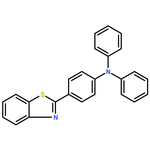 Benzenamine, 4-(2-benzothiazolyl)-N,N-diphenyl-