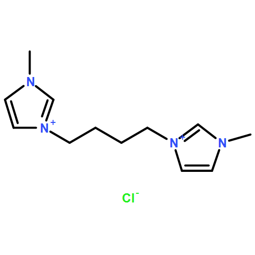 1H-Imidazolium, 1,1'-(1,4-butanediyl)bis[3-methyl-, dichloride