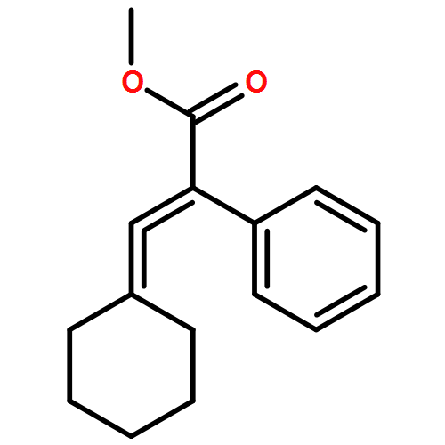 Benzeneacetic acid, α-(cyclohexylidenemethylene)-, methyl ester