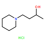 1-Piperidinepropanol, α-methyl-, hydrochloride (1:1)