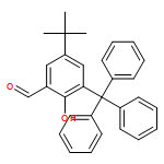 Benzaldehyde, 5-(1,1-dimethylethyl)-2-hydroxy-3-(triphenylmethyl)-