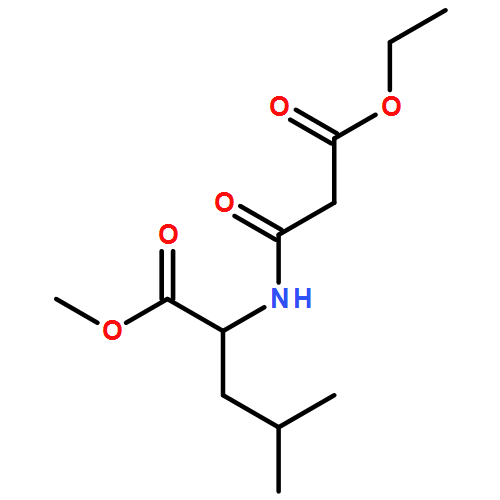 L-Leucine, N-(3-ethoxy-1,3-dioxopropyl)-, methyl ester