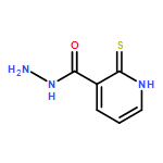 3-Pyridinecarboxylicacid, 1,2-dihydro-2-thioxo-, hydrazide