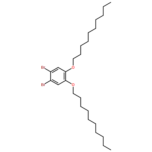 Benzene, 1,2-dibromo-4,5-bis(decyloxy)-