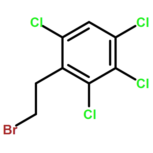 Benzene, 2-(2-bromoethyl)-1,3,4,5-tetrachloro-