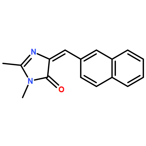 4H-Imidazol-4-one, 3,5-dihydro-2,3-dimethyl-5-(2-naphthalenylmethylene)-, (5Z)-