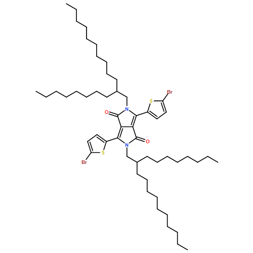 Pyrrolo[3,4-c]pyrrole-1,4-dione, 3,6-bis(5-bromo-2-thienyl)-2,5-dihydro-2,5-bis(2-octyldodecyl)-
