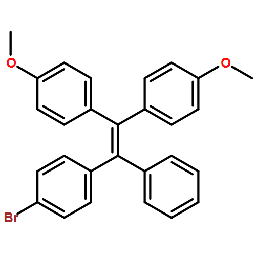 Benzene, 1,1'-[2-(4-bromophenyl)-2-phenylethenylidene]bis[4-methoxy-
