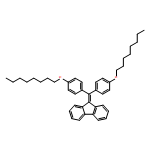 9H-Fluorene, 9-[bis[4-(octyloxy)phenyl]methylene]-
