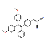 Propanedinitrile, 2-[[4-[2,2-bis(4-methoxyphenyl)-1-phenylethenyl]phenyl]methylene]-
