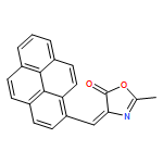 5(4H)-Oxazolone, 2-methyl-4-(1-pyrenylmethylene)-, (4Z)-