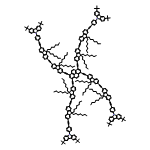 9H-Carbazole, 9,9',9'',9'''-[1,3,6,8-pyrenetetrayltetrakis[2,1-ethynediyl(9,9-diheptyl-9H-fluorene-7,2-diyl)-2,1-ethynediyl(9,9-diheptyl-9H-fluorene-7,2-diyl)-2,1-ethynediyl-4,1-phenylene]]tetrakis[3,6-bis(1,1-dimethylethyl)-