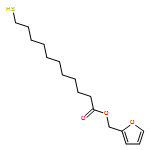 Undecanoic acid, 11-mercapto-, 2-furanylmethyl ester