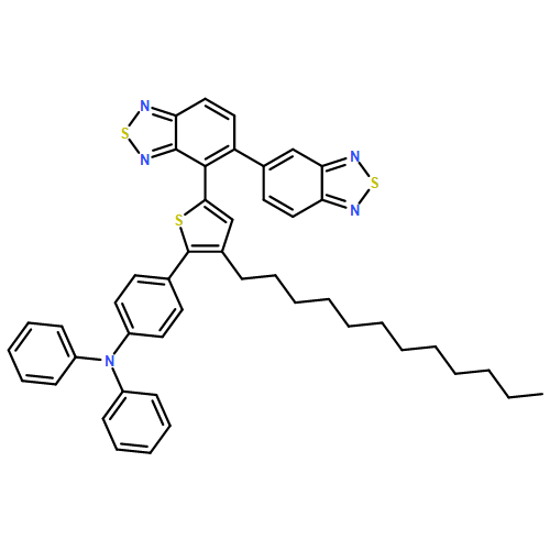 Benzenamine, 4-(5-[5,5'-bi-2,1,3-benzothiadiazol]-4-yl-3-dodecyl-2-thienyl)-N,N-diphenyl-