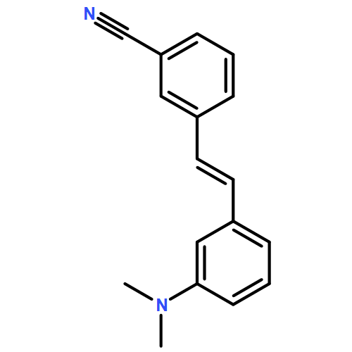 Benzonitrile, 3-[(1E)-2-[3-(dimethylamino)phenyl]ethenyl]-