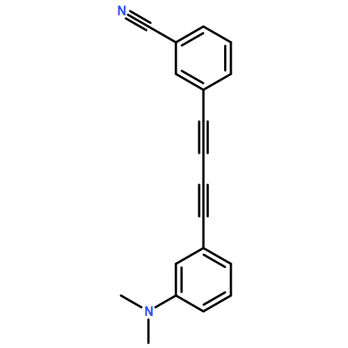 Benzonitrile, 3-[4-[3-(dimethylamino)phenyl]-1,3-butadiyn-1-yl]-