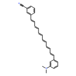 Benzonitrile, 3-[(1E,3E,5E,7E,9E,11E)-12-[3-(dimethylamino)phenyl]-1,3,5,7,9,11-dodecahexaen-1-yl]-