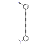 Benzonitrile, 3-[8-[3-(dimethylamino)phenyl]-1,3,5,7-octatetrayn-1-yl]-