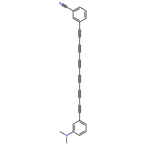 Benzonitrile, 3-[12-[3-(dimethylamino)phenyl]-1,3,5,7,9,11-dodecahexayn-1-yl]-