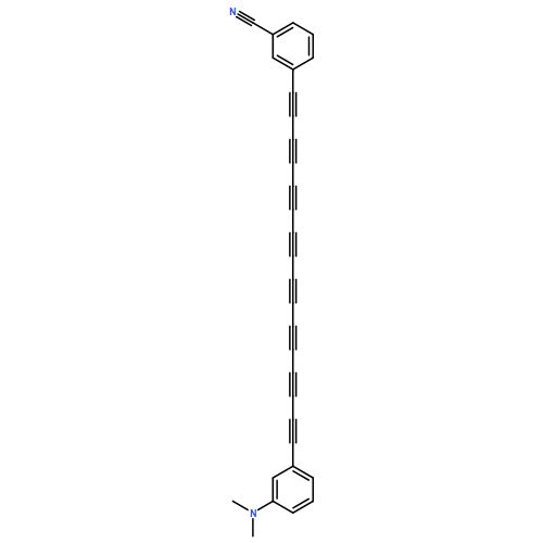 Benzonitrile, 3-[16-[3-(dimethylamino)phenyl]-1,3,5,7,9,11,13,15-hexadecaoctayn-1-yl]-