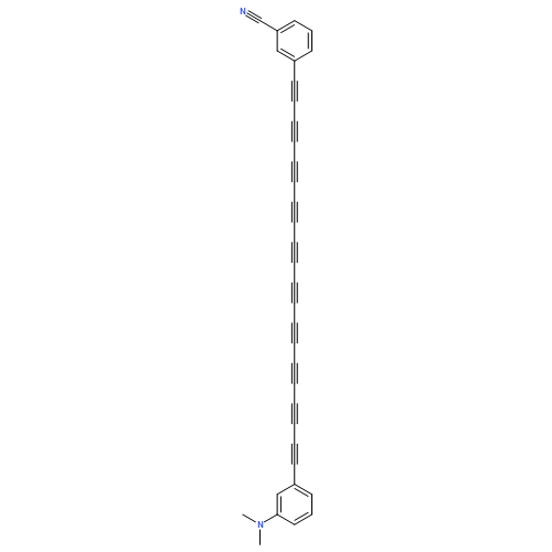 Benzonitrile, 3-[20-[3-(dimethylamino)phenyl]-1,3,5,7,9,11,13,15,17,19-eicosadecayn-1-yl]-