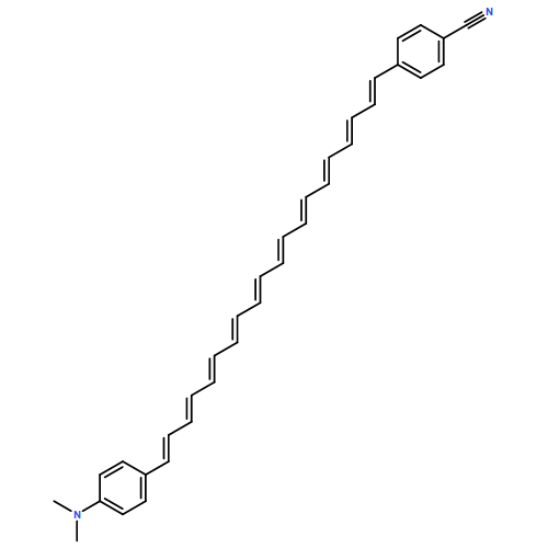 Benzonitrile, 4-[(1E,3E,5E,7E,9E,11E,13E,15E,17E,19E)-20-[4-(dimethylamino)phenyl]-1,3,5,7,9,11,13,15,17,19-eicosadecaen-1-yl]-
