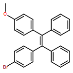 Benzene, 1-bromo-4-[2-(4-methoxyphenyl)-1,2-diphenylethenyl]-