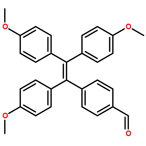 Benzaldehyde, 4-[1,2,2-tris(4-methoxyphenyl)ethenyl]-