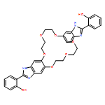 Phenol, 2,2'-(6,7,9,10,18,19,21,22-octahydro-1H,13H-[1,4,7,10,13,16]hexaoxacyclooctadecino[2,3-f:11,12-f']bisbenzimidazole-2,14-diyl)bis-
