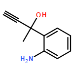 Benzenemethanol, 2-amino-α-ethynyl-α-methyl-