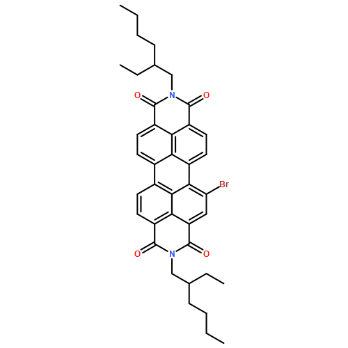 Anthra[2,1,9-def:6,5,10-d'e'f']diisoquinoline-1,3,8,10(2H,9H)-tetrone, 5-bromo-2,9-bis(2-ethylhexyl)-