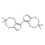 6,6'-Bi-2H-thieno[3,4-b][1,4]dioxepin, 3,3',4,4'-tetrahydro-3,3,3',3'-tetramethyl-