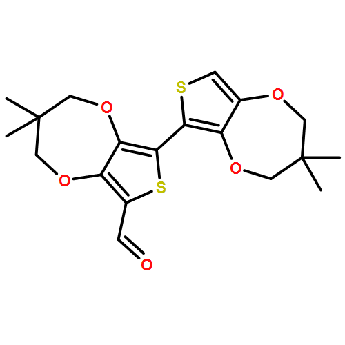 [6,6'-Bi-2H-thieno[3,4-b][1,4]dioxepin]-8-carboxaldehyde, 3,3',4,4'-tetrahydro-3,3,3',3'-tetramethyl-