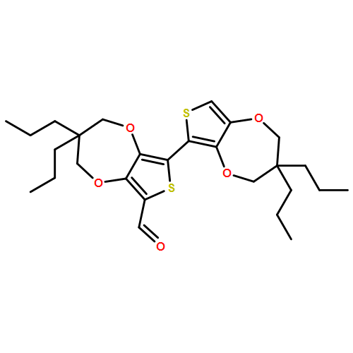 [6,6'-Bi-2H-thieno[3,4-b][1,4]dioxepin]-8-carboxaldehyde, 3,3',4,4'-tetrahydro-3,3,3',3'-tetrapropyl-