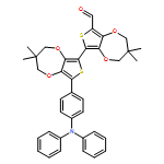 [6,6'-Bi-2H-thieno[3,4-b][1,4]dioxepin]-8-carboxaldehyde, 8'-[4-(diphenylamino)phenyl]-3,3',4,4'-tetrahydro-3,3,3',3'-tetramethyl-