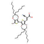 2-Propenoic acid, 3-(8'-bromo-3,3,3',3'-tetrahexyl-3,3',4,4'-tetrahydro[6,6'-bi-2H-thieno[3,4-b][1,4]dioxepin]-8-yl)-2-cyano-