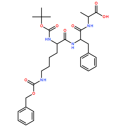 L-Alanine, N2-[(1,1-dimethylethoxy)carbonyl]-N6-[(phenylmethoxy)carbonyl]-L-lysyl-L-phenylalanyl-