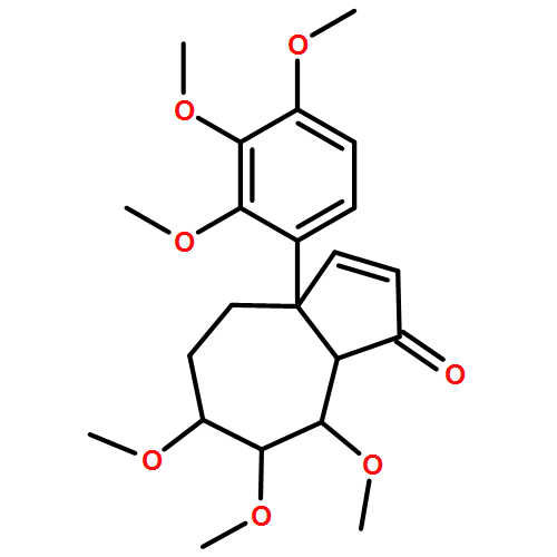 1(3aH)-Azulenone, 4,5,6,7,8,8a-hexahydro-6,7,8-trimethoxy-3a-(2,3,4-trimethoxyphenyl)-, (3aR,6R,7R,8S,8aR)-rel-