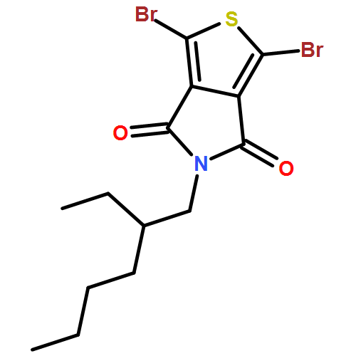 4H-Thieno[3,4-c]pyrrole-4,6(5H)-dione, 1,3-dibromo-5-(2-ethylhexyl)-