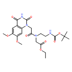 Glycine, N-[2-(3,4-dihydro-6,7-dimethoxy-2,4-dioxo-1(2H)-quinazolinyl)acetyl]-N-[2-[[(1,1-dimethylethoxy)carbonyl]amino]ethyl]-, ethyl ester
