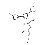 4H-Thieno[3,4-c]pyrrole-4,6(5H)-dione, 1,3-bis(5-bromo-2-thienyl)-5-(2-ethylhexyl)-