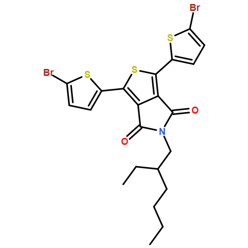 4H-Thieno[3,4-c]pyrrole-4,6(5H)-dione, 1,3-bis(5-bromo-2-thienyl)-5-(2-ethylhexyl)-
