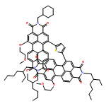 Anthra[2,1,9-def:6,5,10-d'e'f']diisoquinoline-1,3,8,10(2H,9H)-tetrone, 5-[5-[2,9-bis(2-ethylhexyl)-1,2,3,8,9,10-hexahydro-13-(2-methoxyethoxy)-1,3,8,10-tetraoxoanthra[2,1,9-def:6,5,10-d'e'f']diisoquinolin-5-yl]-2-thienyl]-2,9-bis(2-ethylhexyl)-12-(2-methoxyethoxy)-