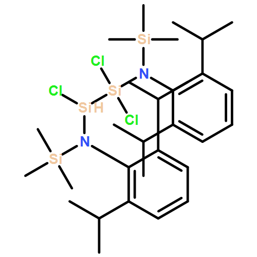 1,2-Disilanediamine, N1,N2-bis[2,6-bis(1-methylethyl)phenyl]-1,1,2-trichloro-N1,N2-bis(trimethylsilyl)-