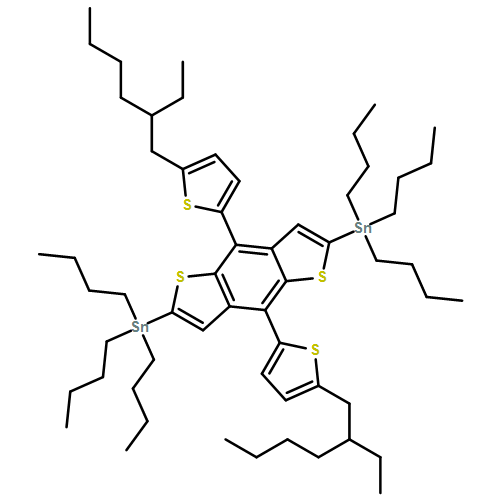 Stannane, 1,1'-[4,8-bis[5-(2-ethylhexyl)-2-thienyl]benzo[1,2-b:4,5-b']dithiophene-2,6-diyl]bis[1,1,1-tributyl-