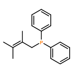 Phosphine, (2,3-dimethyl-2-buten-1-yl)diphenyl-